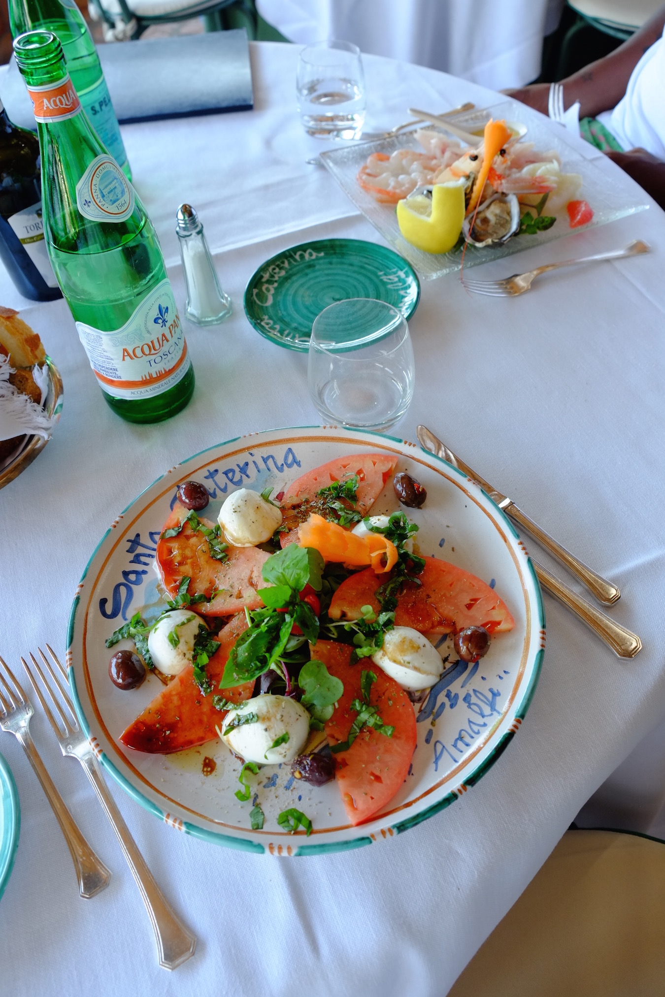 Lunch at Santa Caterina Amalfi