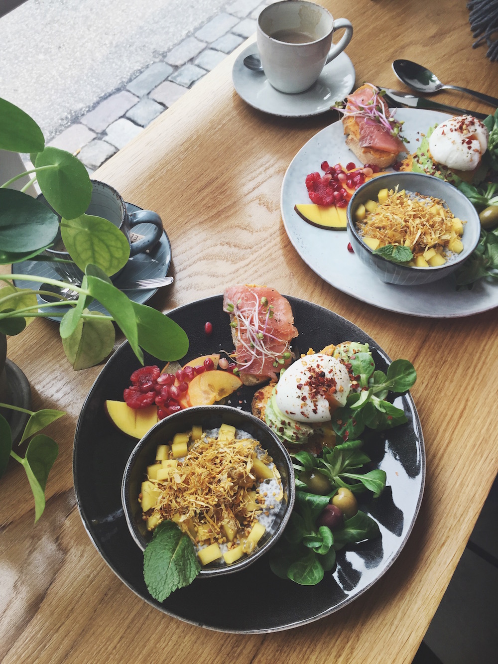 Cafe Baryl cheap good brunch in Copenhagen Instagrammable