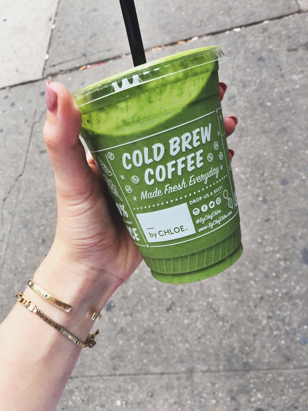 Green smoothie By Chloe in New York City