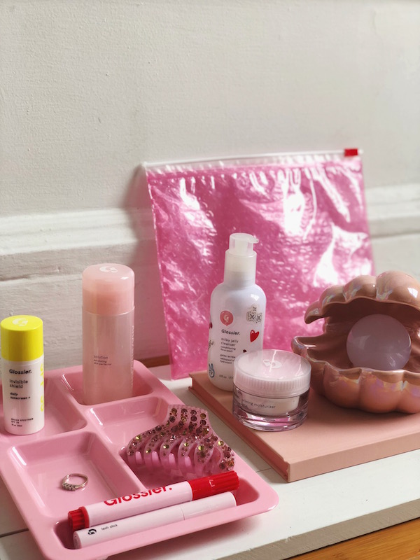 favorite products from glossier