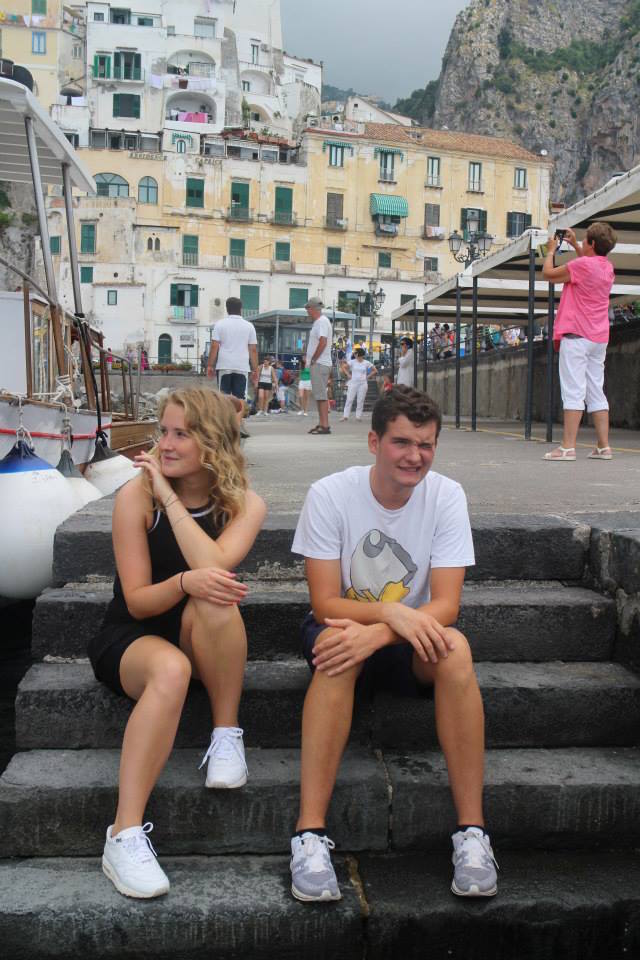 Caroline in Amalfi Coast