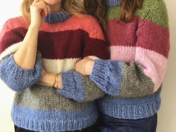 Ganni mønster til sweater strik selv